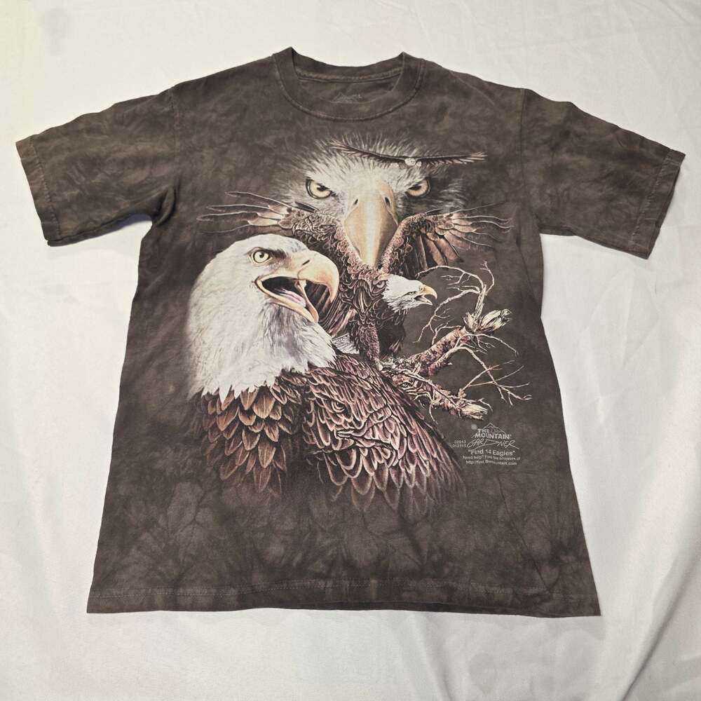 The Mountain 'Find 14 Eagles' Graphic T-Shirt, Youth Size Large